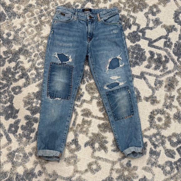 Ralph Lauren Other - Distressed Blue Denim Jeans for Kids